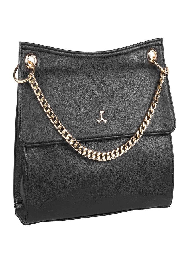 Mochi Womens Synthetic Black Clutch (One Size) - Image 5
